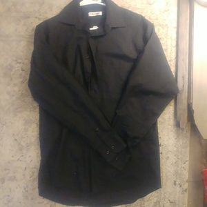 Black Pierre Cardin button up